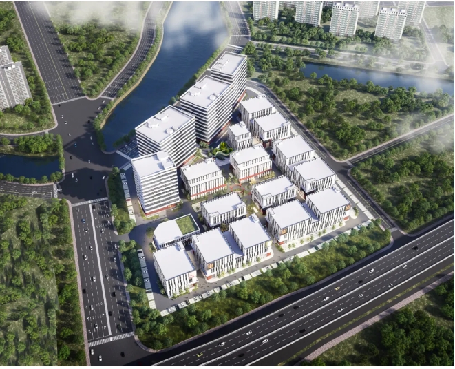 浦仪公路旁，竖起产业新地标